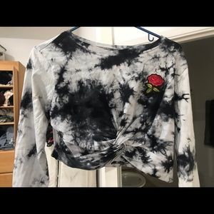 Tye dye Crop Top